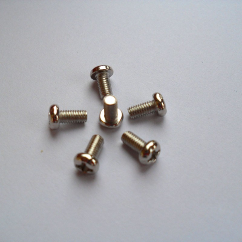 供应PM M3*6铁镀铜螺丝 接线柱螺丝 欢迎定制
