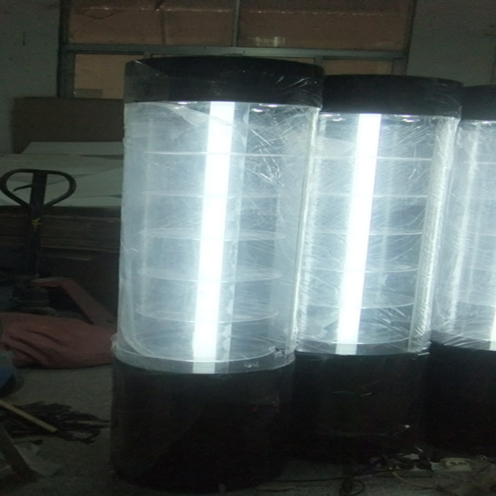 【上海厂家,真工艺,价实惠】内旋转外圆筒亚克力展示架