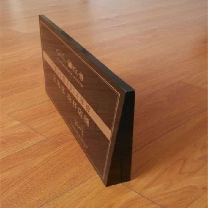 热销推荐清晰透明放置稳定有机玻璃授权牌