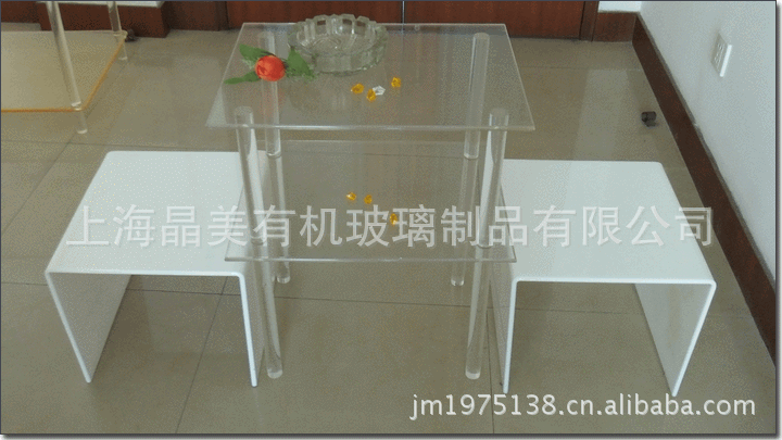 长期供应工艺精湛简洁设计亚克力家具桌椅