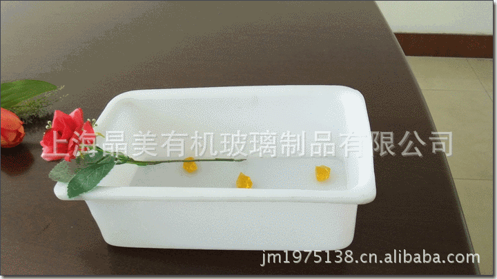 厂家供应白色做工精湛亚克力塑料制品