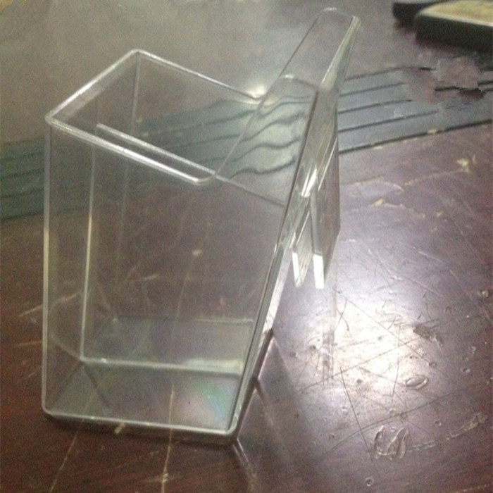 供应沾结无汽泡多色拼角亚克力盒子