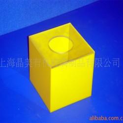 供应沾结无汽泡多色拼角亚克力盒子