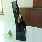 批量生产含金量品质有机玻璃制品黑色资料架