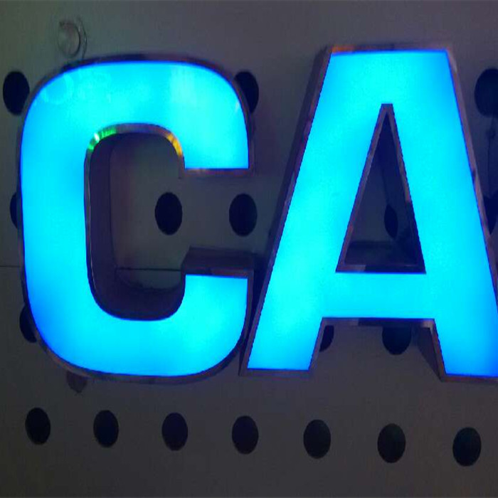 生产供应不锈钢围边树脂工艺发光字