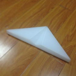 供应酒店用品尖形亚加力压克力制品