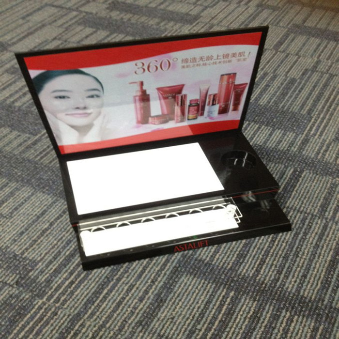 厂家生产台式多层贴画环保有机玻璃化妆品展示架