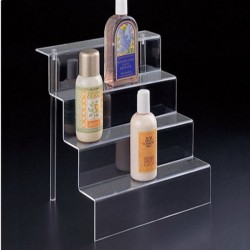 热销推荐热弯精美亚克力化妆品展示层架