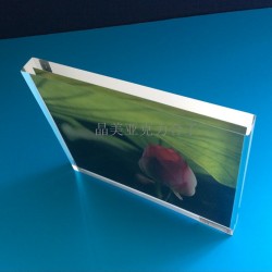 厂家制作高档亚克力工艺品加工 有机玻璃相架定做 量大从优