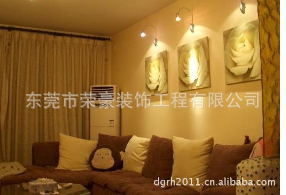 提供现代 豪华 家居 公寓 客厅装修装潢 设计施工