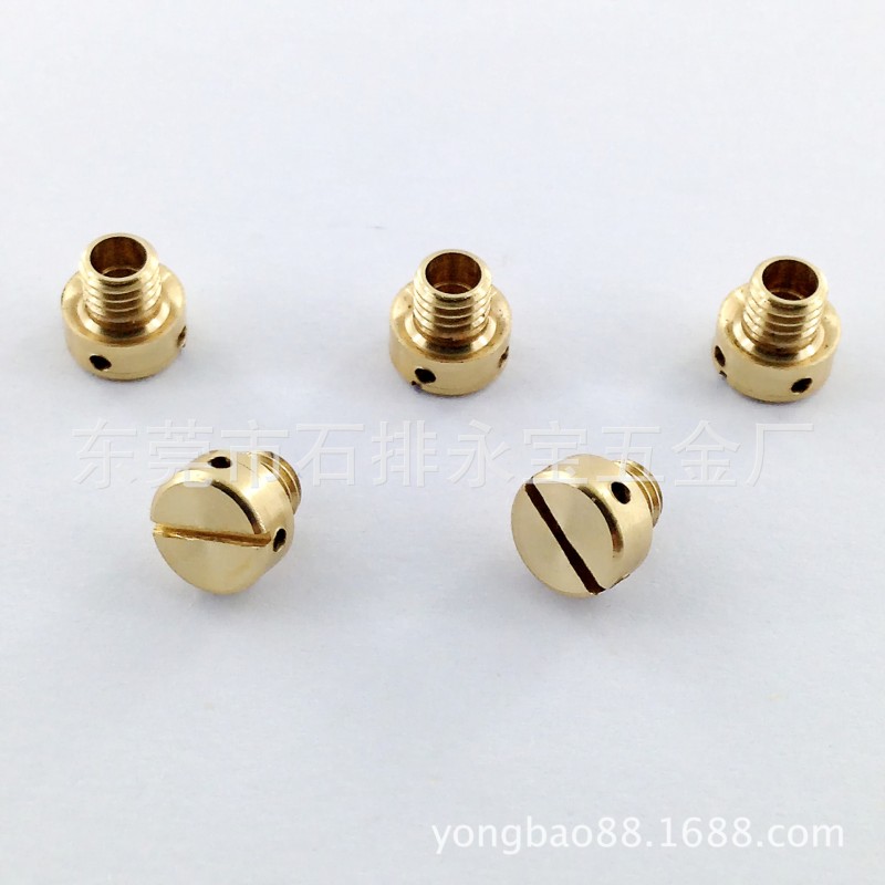 厂家直销 做工精密 M2-M6 铜螺母 承接定制非标五金配件加工