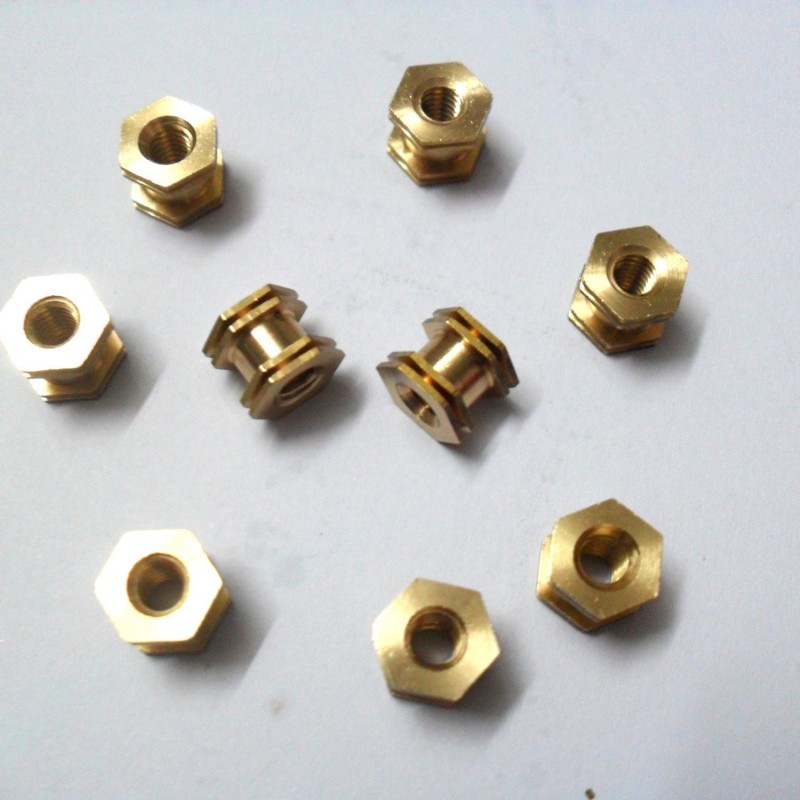 厂家直供铜螺母六角铜螺母.