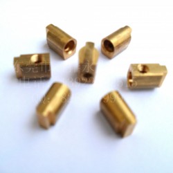 厂家供应智能开关用M3异形接线柱，铜接线柱