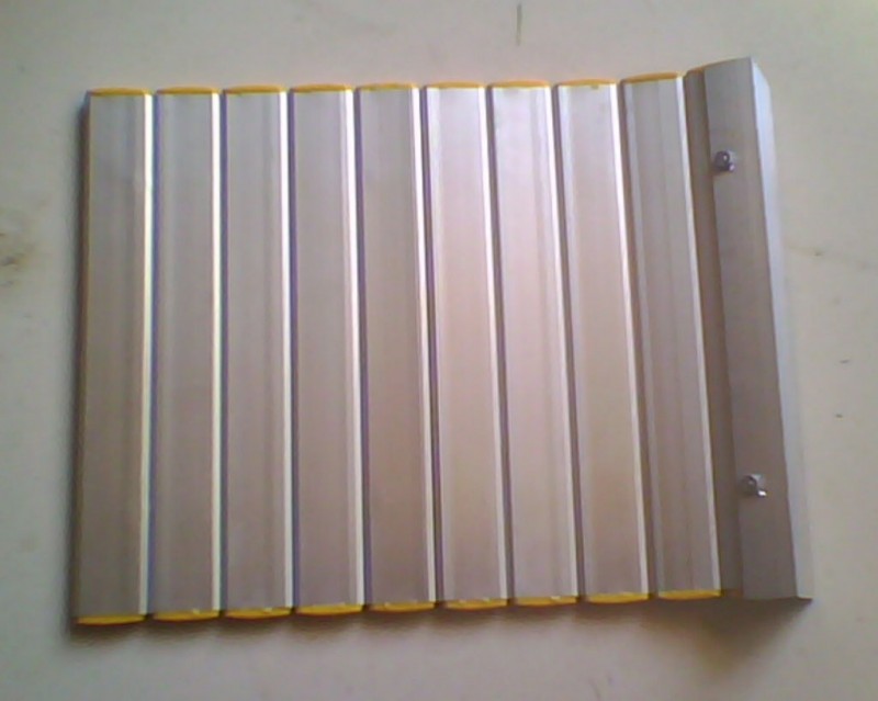 直供 铝帘 机床防护裙帘 防水防油耐腐蚀 卷帘 箱盒式包邮