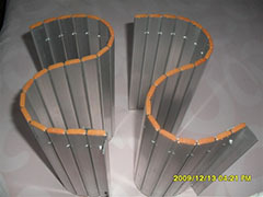 直供 铝帘 机床防护裙帘 防水防油耐腐蚀 卷帘 箱盒式包邮