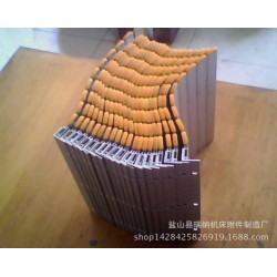 厂家直销加工定制机床防护裙帘铝帘防水防油耐腐蚀卷帘箱盒式量大