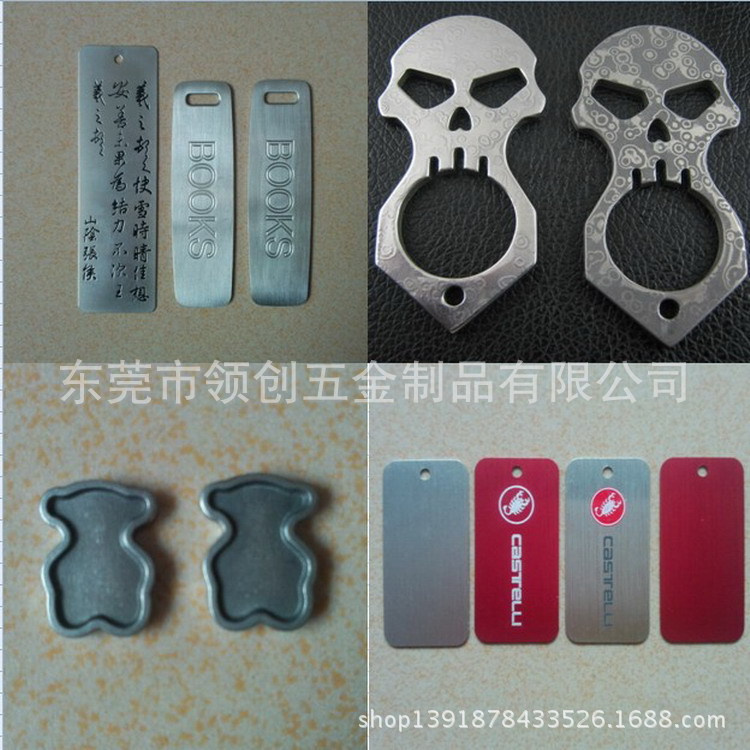 生产定制服饰狗牌 拉丝印字军牌 宣传礼品不锈钢吊牌