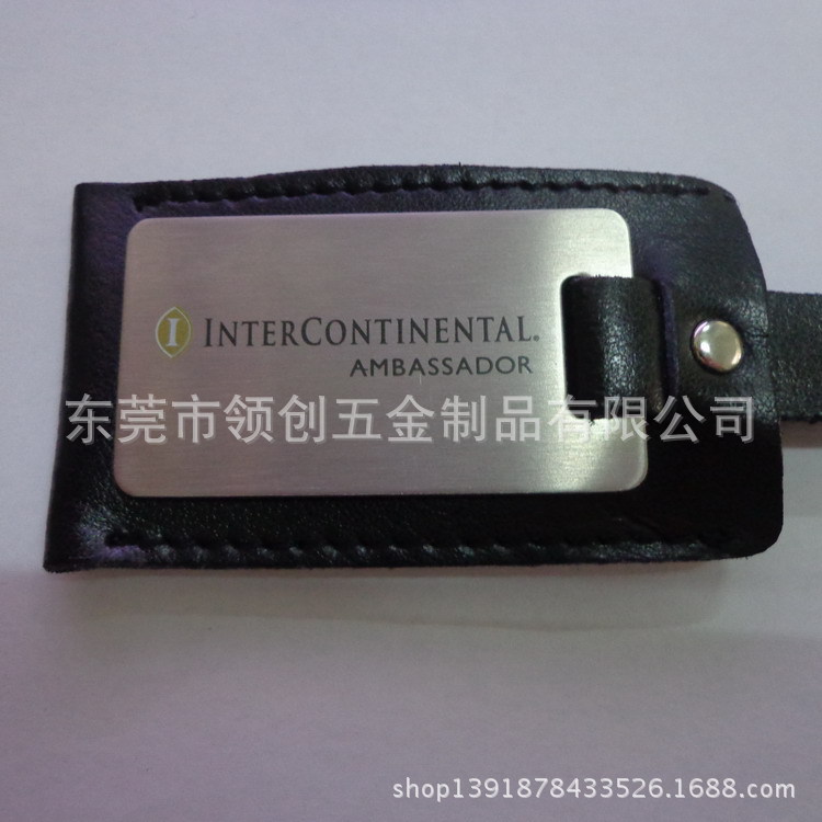 生产定制服饰狗牌 拉丝印字军牌 宣传礼品不锈钢吊牌