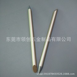 复古不用墨水签字笔 土豪金笔 老不死金属笔