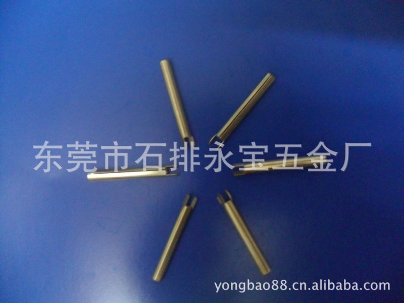 厂家供应T5,T8,T10 等多带牙铜针(材质铜镀镍)07/09