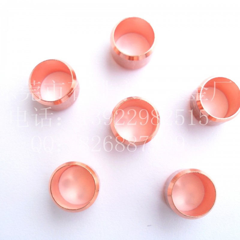 A【东莞市石排永宝五金厂】供应紫铜套 红铜管