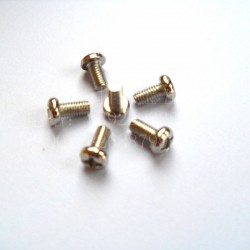 非标定制各种规格型号开槽十字圆柱头黄铜螺丝等紧固件