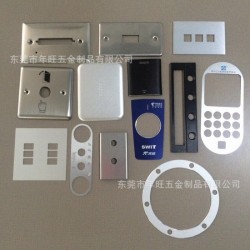 86型开关铝面板 喷砂氧化装饰面板 金属磨砂高光面框 东莞定制