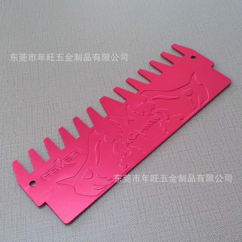 不锈钢烤漆面板 拉丝喷砂铝片 五金冲压镂空装饰片 定制订做