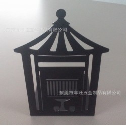 广东批发定制 彩色铁书立 创意礼品书档 金属文具书架书靠