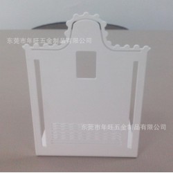 低价订做 铁质书立 喷漆上色书立 镂空折弯书立 办公礼品书立