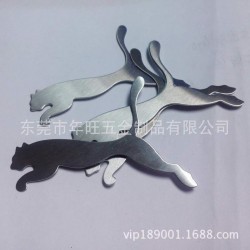 专业定制 不锈钢标牌 金属拉丝字母 五金冲压铁片 logo金属字