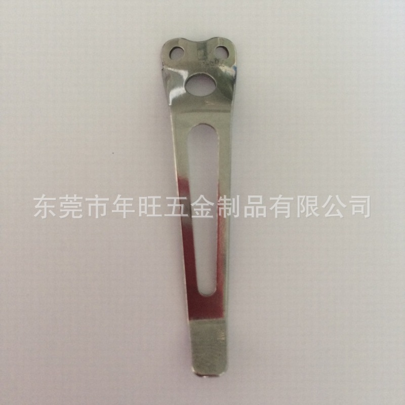 年旺供应 LED强光手电筒夹子 弹性锁螺丝 金属抱夹 12x50mm