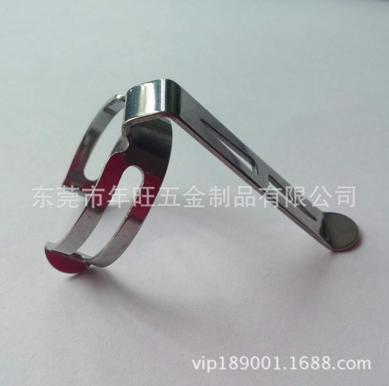 东莞年旺专业生产 移动电源抱夹 金属不锈钢夹扣 五金笔夹配件