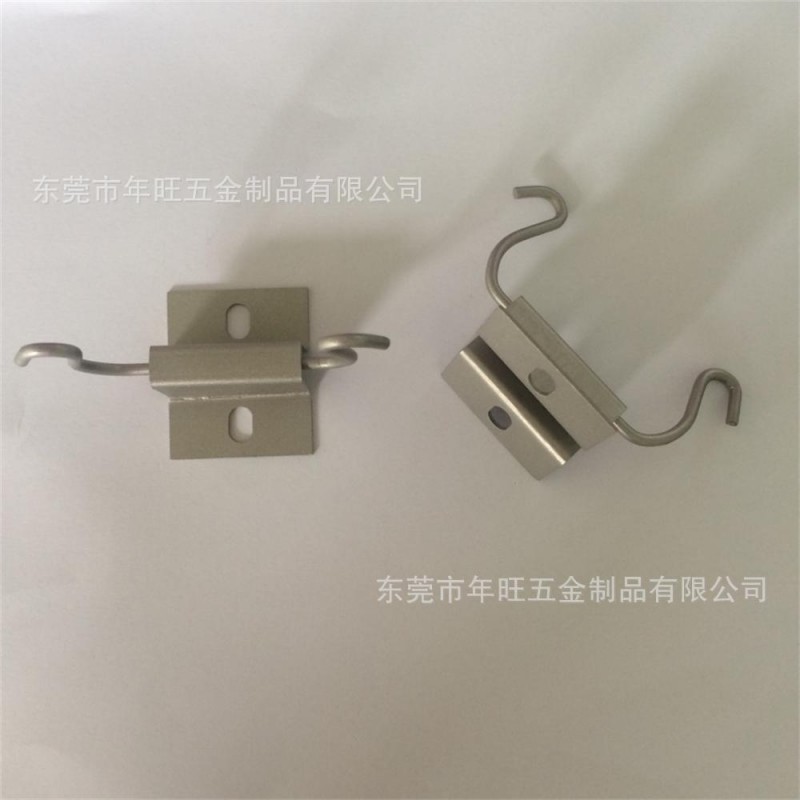 东莞专业订做 灯管用金属夹子 不锈钢线艺卡扣 灯管光源支架夹