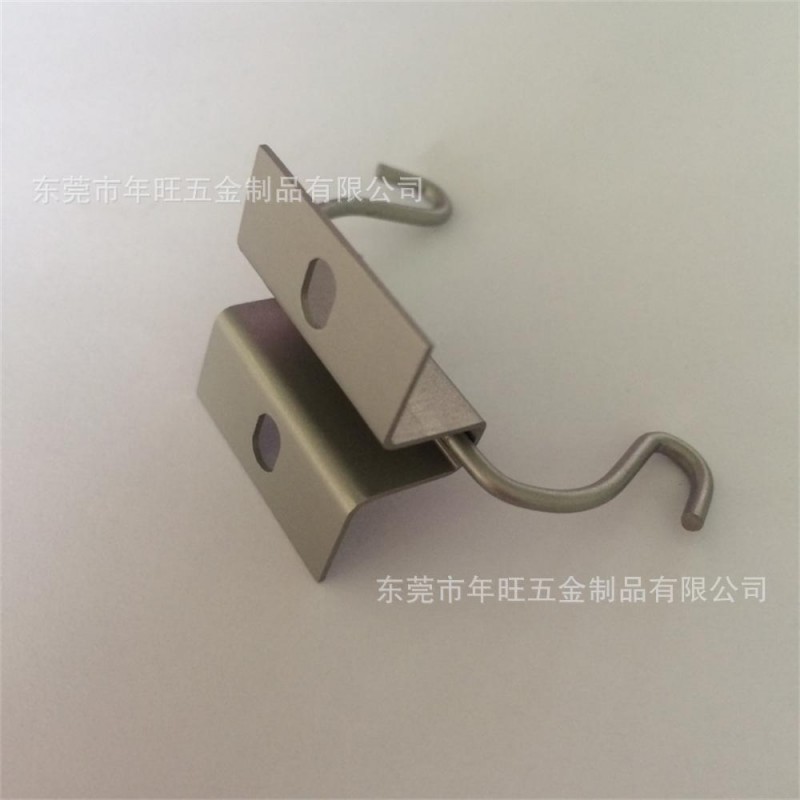 东莞专业订做 灯管用金属夹子 不锈钢线艺卡扣 灯管光源支架夹