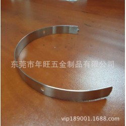 冲压不锈钢钢条 耳机头条订做 拉丝折弯钢条片 可来图来样订做