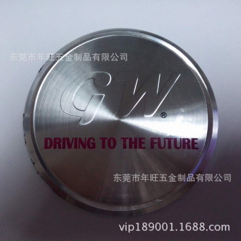 【东莞订做】冲压铜片盖 拉伸金属盖 喷砂氧化铝盖