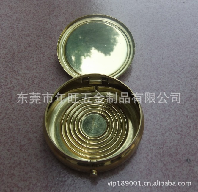 【东莞订做】冲压铜片盖 拉伸金属盖 喷砂氧化铝盖