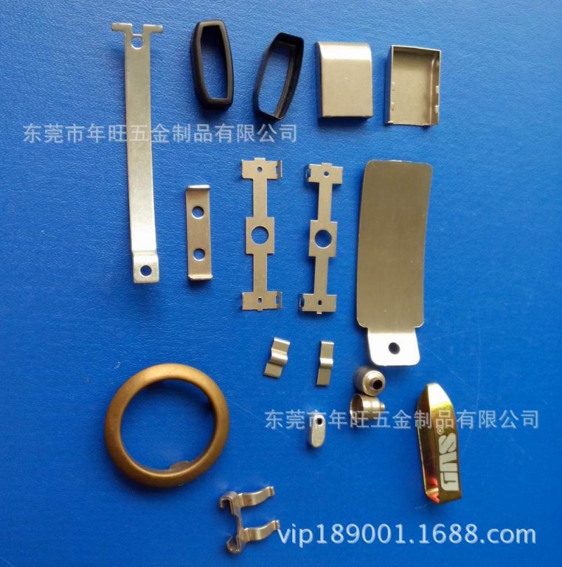 黄铜弹片 镀镍弹片 不锈钢弹片 电子接触固定弹片【订做】