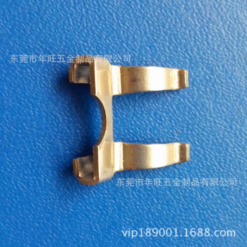 黄铜弹片 镀镍弹片 不锈钢弹片 电子接触固定弹片【订做】