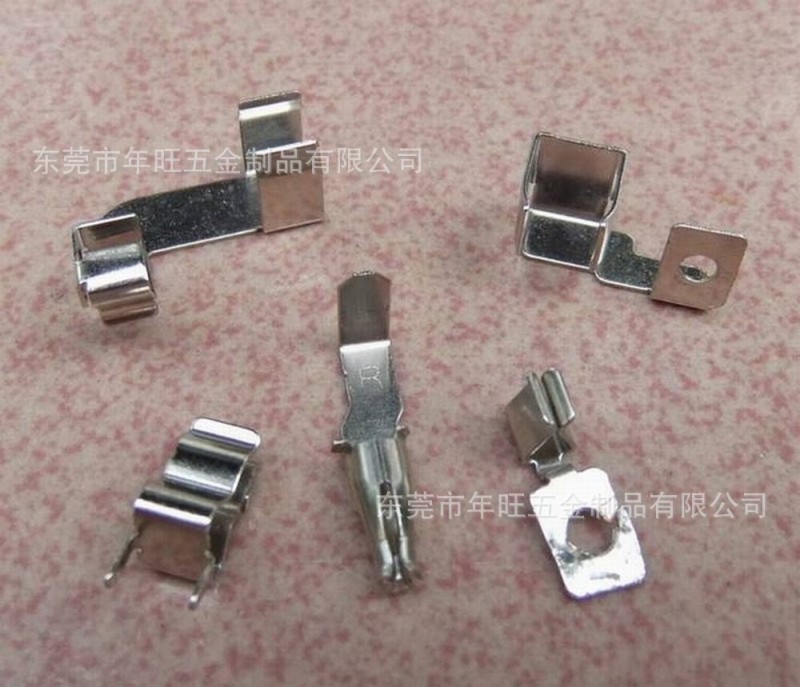 年旺厂家专业生产 异形弹片 不锈钢弹片 折弯弹片 电子五金弹片