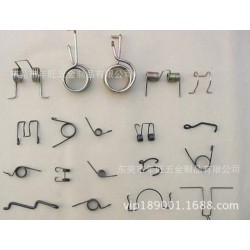 可来图订做镀镍折弯弹簧-【线径0.5-4.5mm弹簧钢】