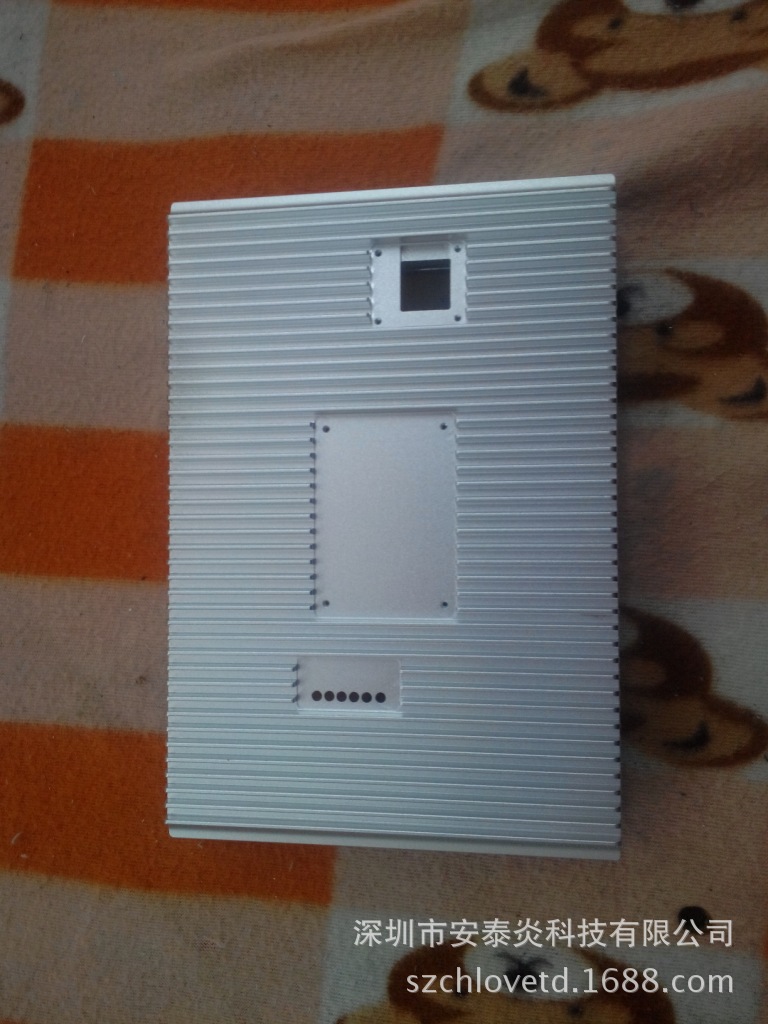 迷你电脑主机铝型材外壳深加工 铝型材外壳CNC加工中心 铝型加工