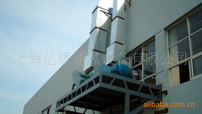 供应工厂排风、吸尘管道制作安装工程