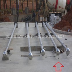 不锈钢旗杆，不锈钢灯杆焊接加工定制