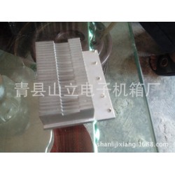 提供高精密铝型材铲齿散热片加工
