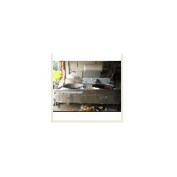 不锈钢厨房设备、炒炉、不锈钢工作台、架、不锈钢蒸饭柜、厨柜