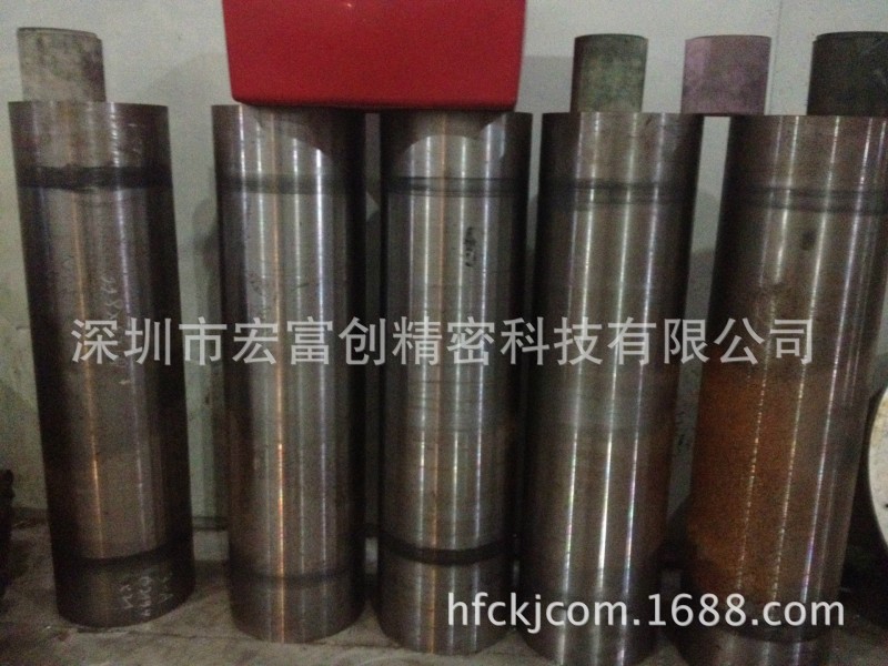 深圳滚筒滚轴加工 宝安镜面辊筒加工 细长轴精密加工 铝型材加工