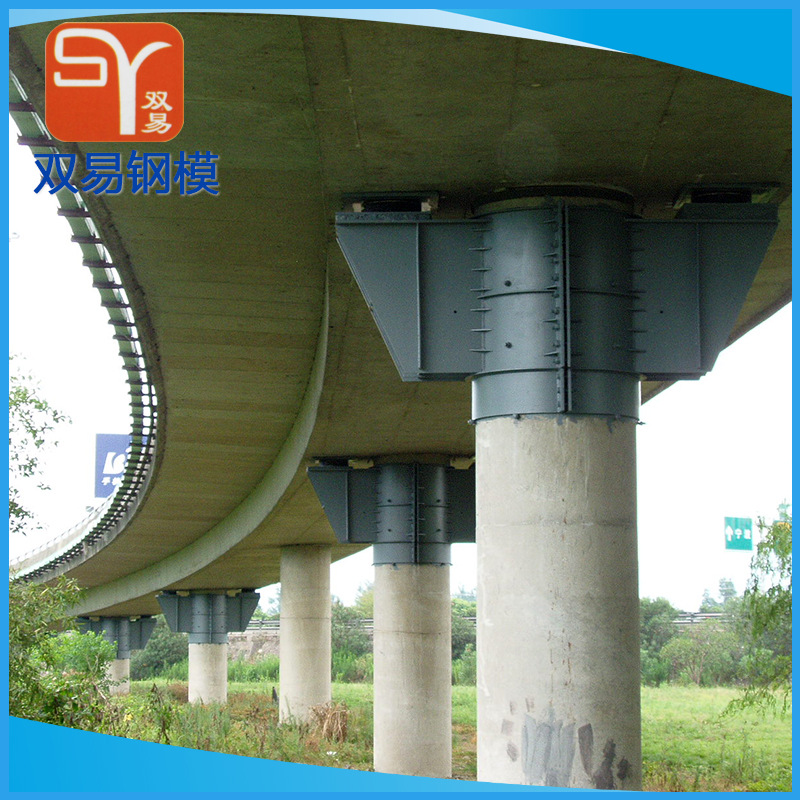 厂家直销桥梁墩柱钢抱箍牛腿优质桥梁钢模板 价钱实惠