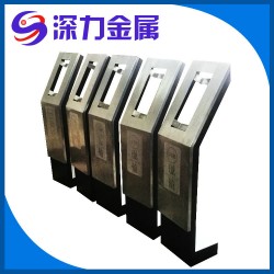 专业加工 楼宇立式门禁机座 不锈钢拉丝加烤漆机座